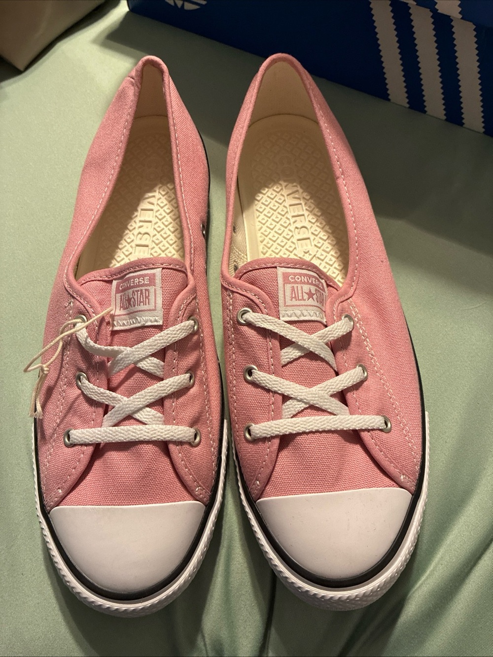 Converse ladies slip on sneaker size 10